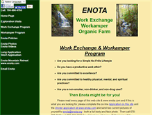 Tablet Screenshot of enota.org